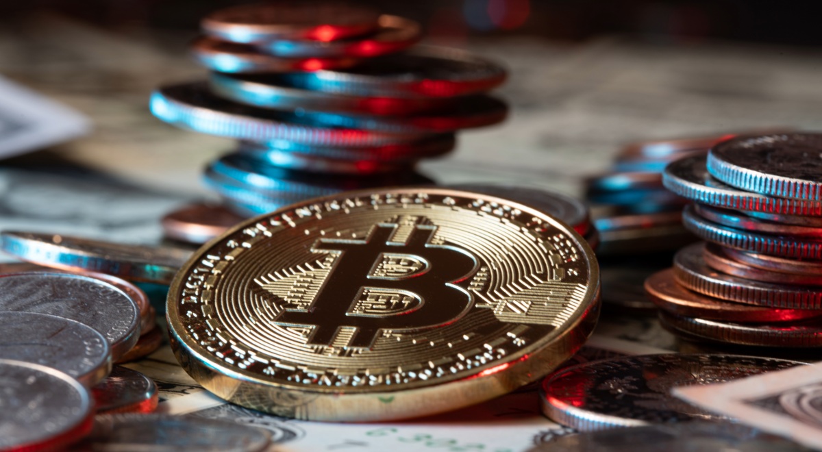 Imagen de un bitcoin