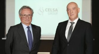 Rafael Villaseca y Jordi Cazorla, como presidente y consejero delegado de Celsa