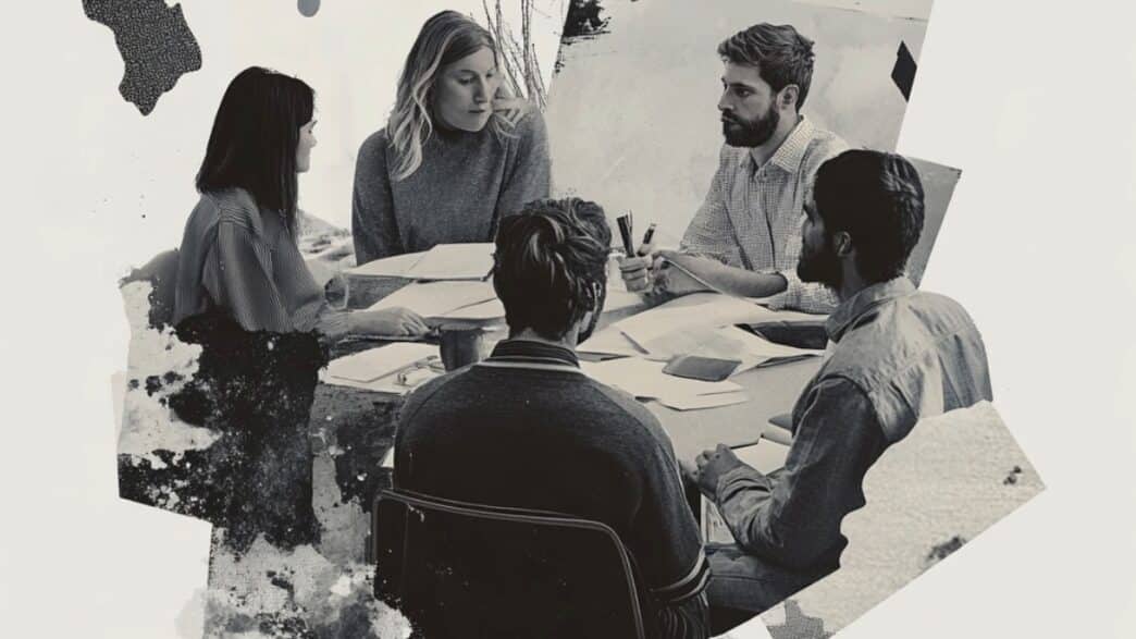 Imagen figurativa de grupo de branding