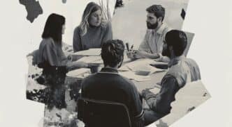 Imagen figurativa de grupo de branding