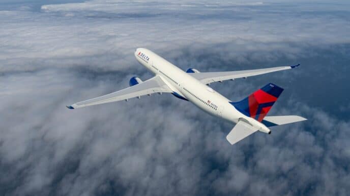 Imagen de avión de Delta