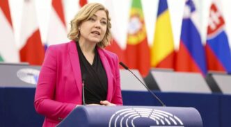 Henna Virkkunen, vicepresidenta de la Comisión Europea para la Soberanía Tecnológica