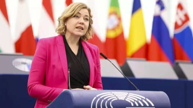 Henna Virkkunen, vicepresidenta de la Comisión Europea para la Soberanía Tecnológica