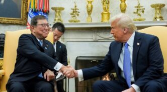 Shigeru Ishiba, primer ministro de Japón, y Donald Trump, presidente de EE.UU.