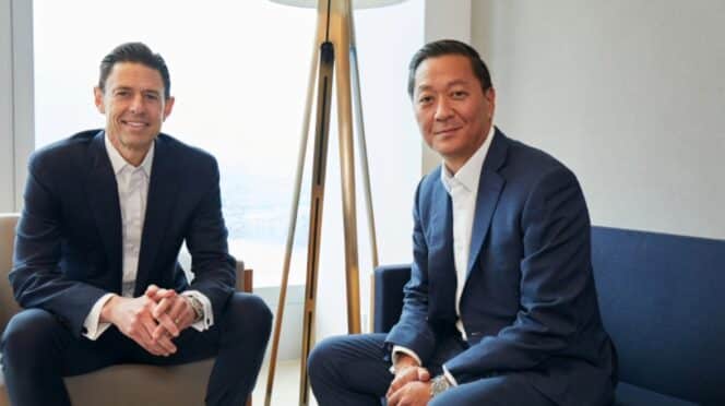 Joe Bae y Scott Nuttall, Co-CEOS de KKR