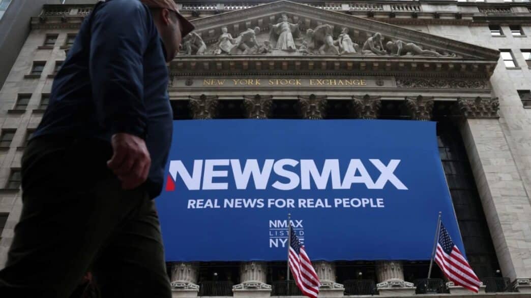 Newsmax debutando en bolsa