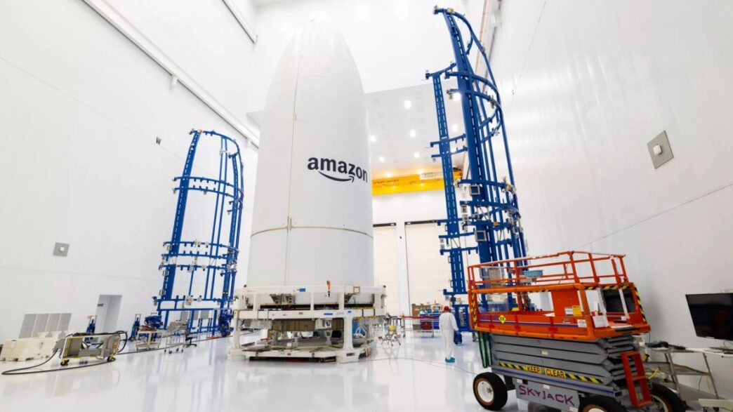 Imagen del satélite de Amazon