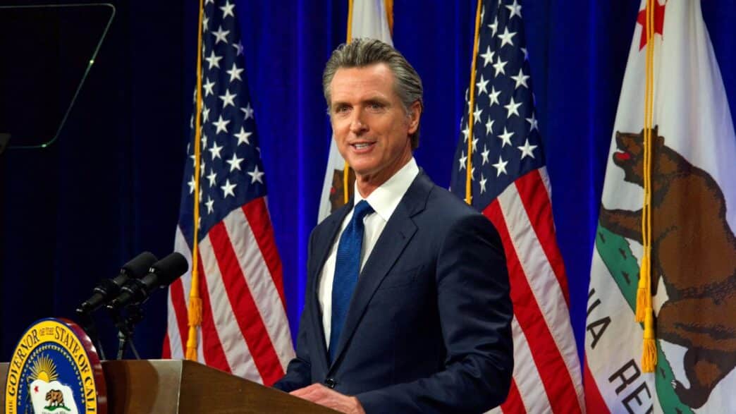 Gavin Newson, gobernador de California