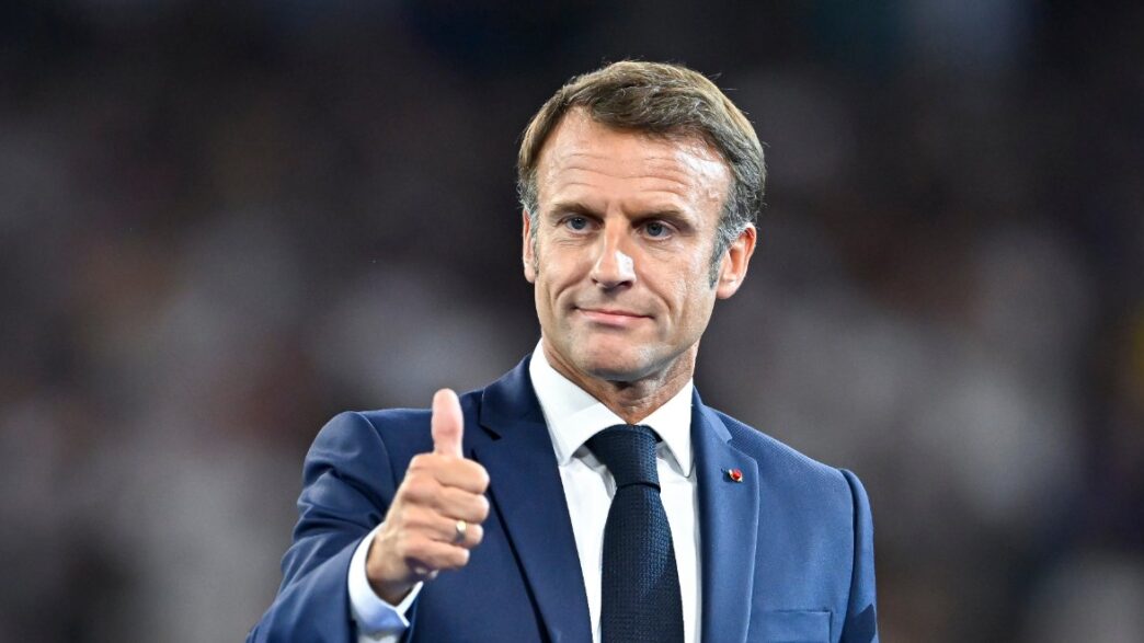 Emmanuel Macron, presidente de Francia