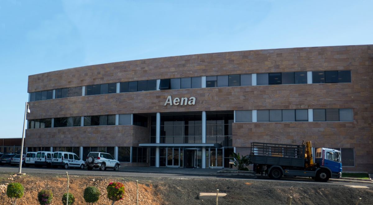 Edificio de Aena en Canarias