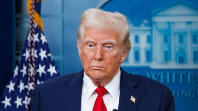 Donald Trump, presidente de los Estados Unidos.