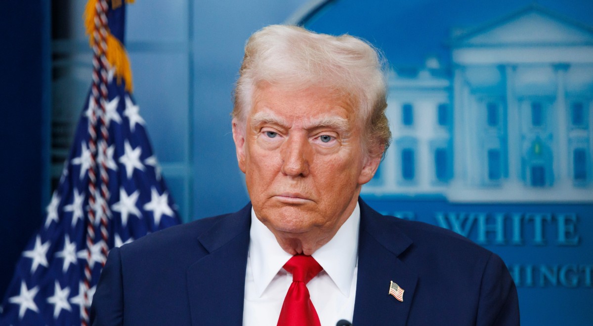Donald Trump, presidente de los Estados Unidos.