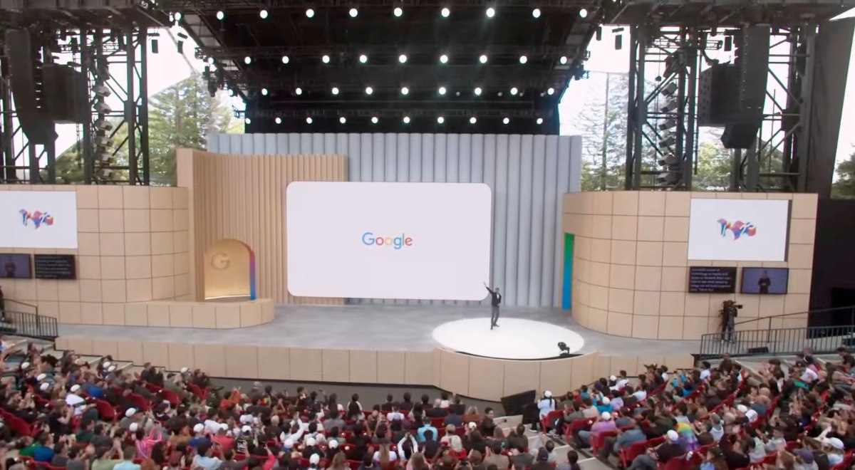 Foto de la conferencia Google I/O 2025