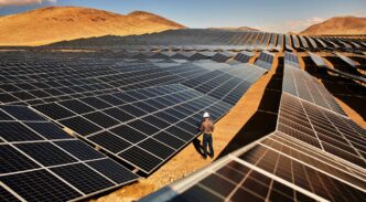 Parque de energía solar