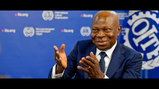 Gilbert Houngbo, director general de OIT