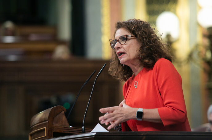 María Jesús Montero, vicepresidenta primera y Ministra de Hacienda