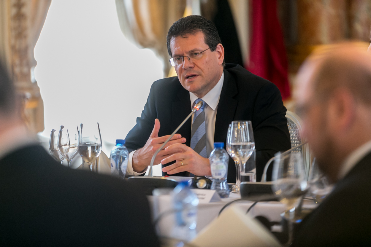Maros Sefcovic, comisario europeo de comercio
