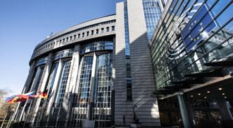 Edificio del Parlamento Europeo en Bruselas