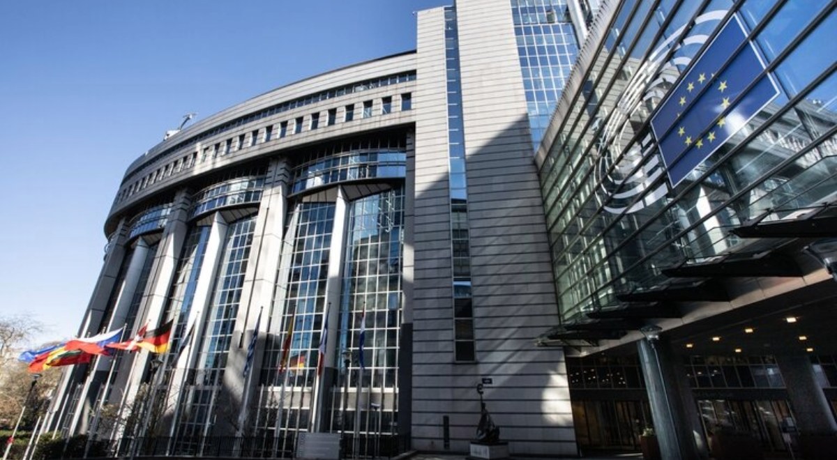 Edificio del Parlamento Europeo en Bruselas
