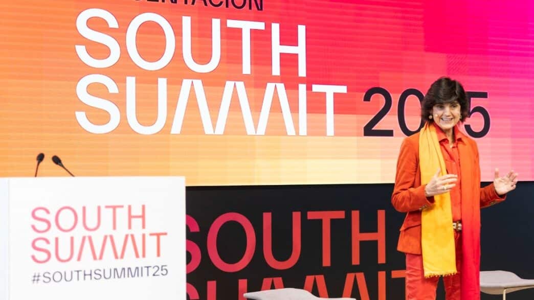 María Benjumea, presidenta de South Summit, durante la presentación