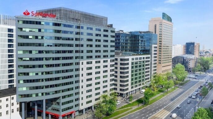 Sede de Banco Santander en Polonia