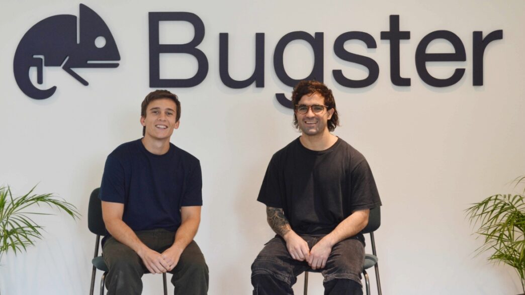 Facundo López Scala e Ignacio Solorzano, fundadores de Bugster