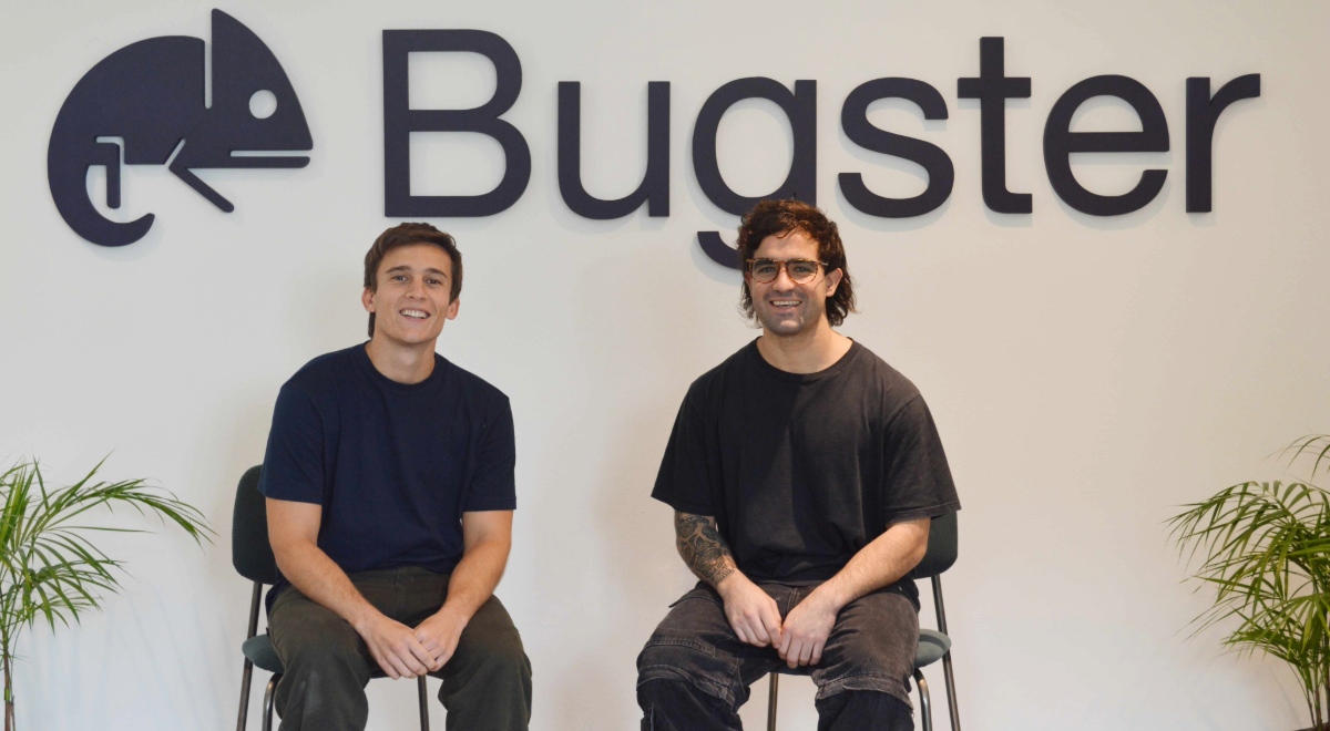 Facundo López Scala e Ignacio Solorzano, fundadores de Bugster