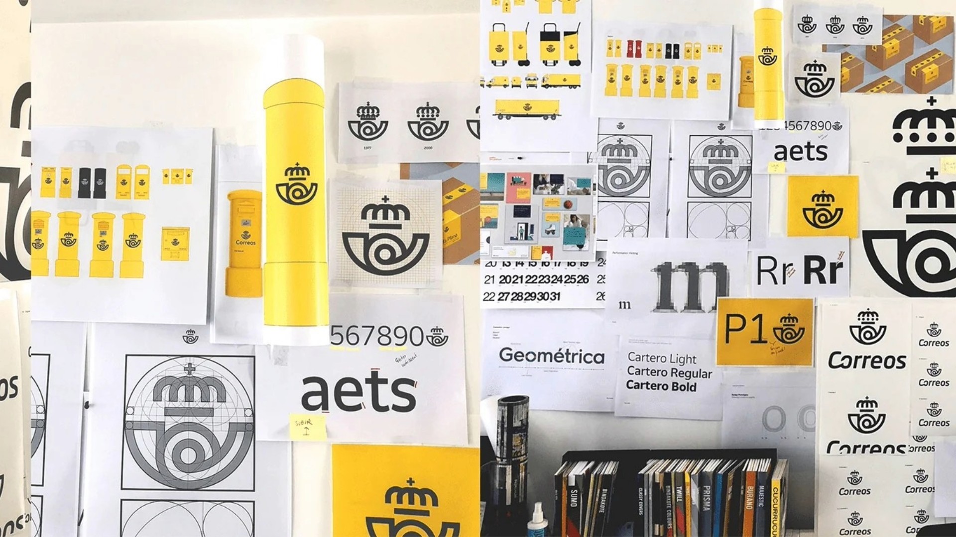 Proceso de rebranding de la icónica marca de Correos