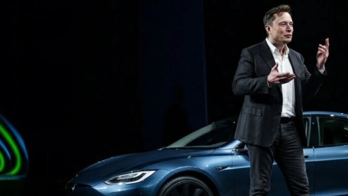 Elon Musk, CEO de Tesla