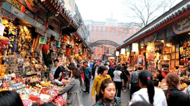 Comercio en Pekín