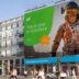 Rebranding de Movistar en la puerta del Sol