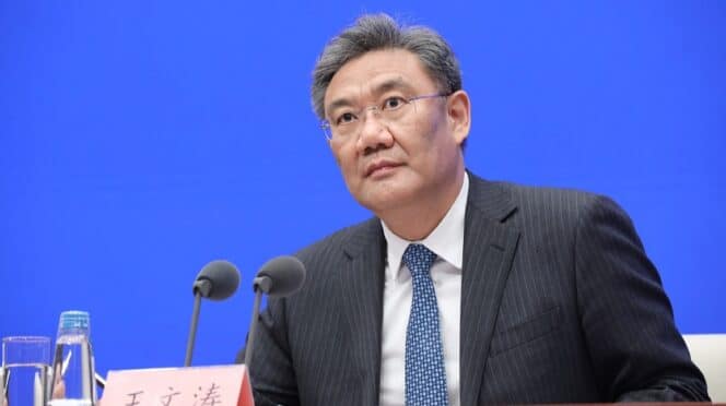 Wang Wentao, ministro chino de Comercio