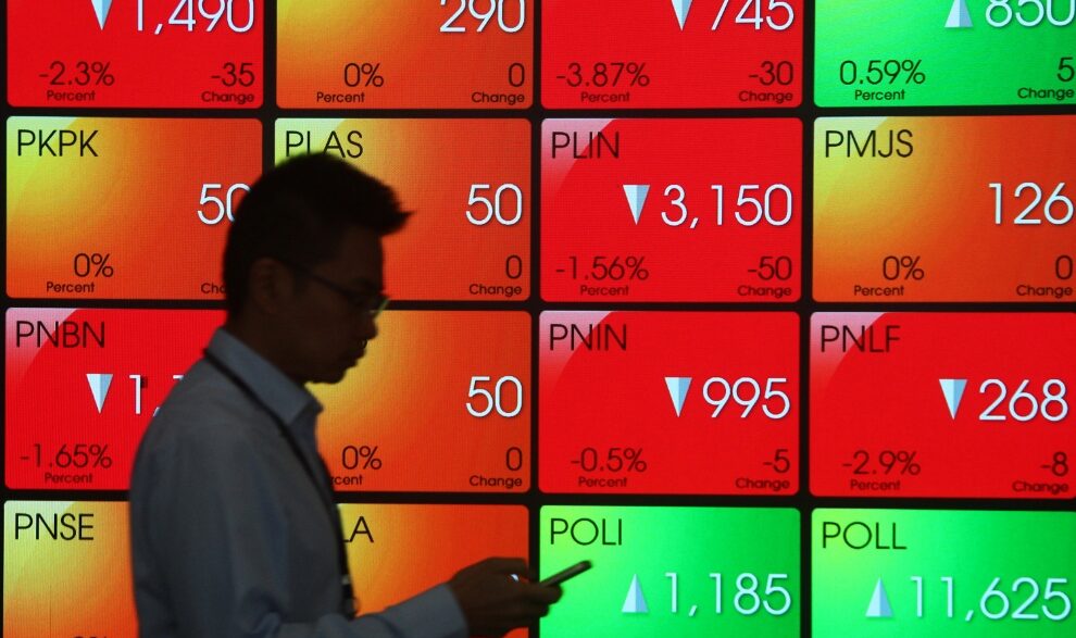 Imagen de la bolsa de Tailandia