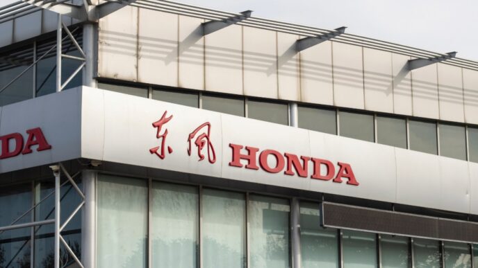 Tienda de Honda en China