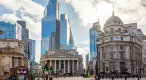 Edificio de la Bolsa en Londres
