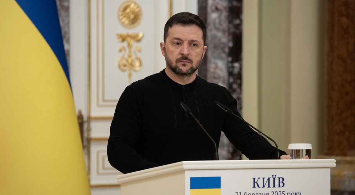 Volodimir Zelenski, presidente de Ucrania