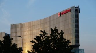 Edificio de la sede de Vodafone en Milán