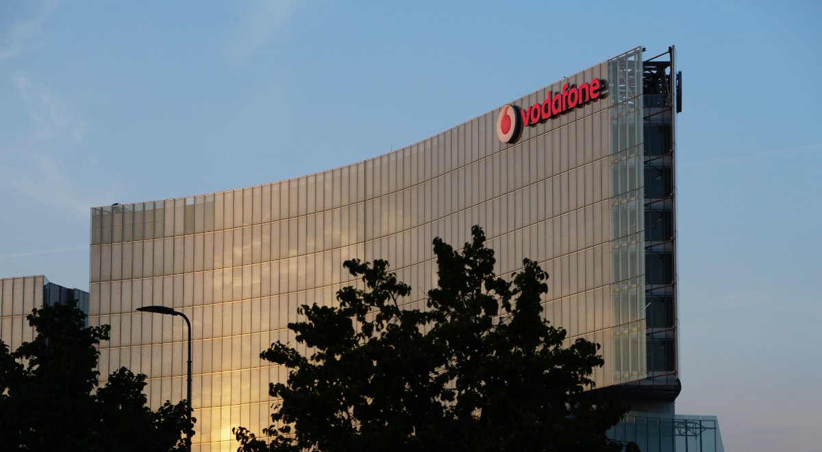 Edificio de la sede de Vodafone en Milán