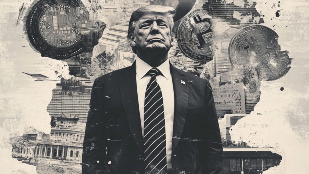 Imagen de Trump durante su mandato