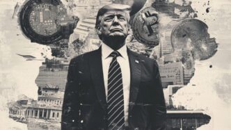Imagen de Trump durante su mandato