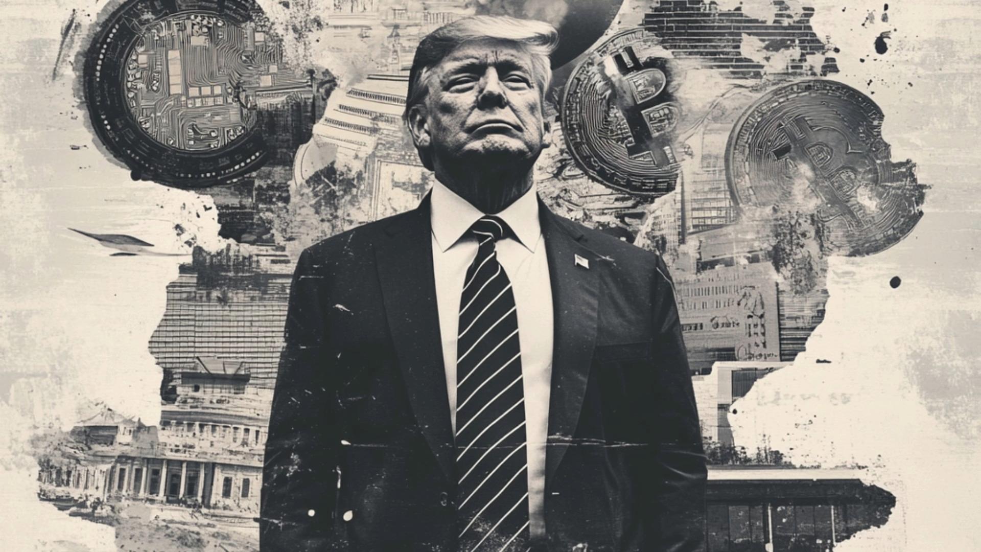 Imagen de Trump durante su mandato