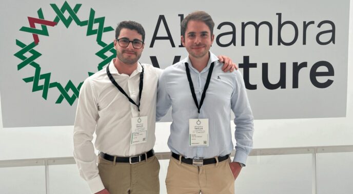 Cristóbal Caballero (CEO) y Rafael Doblas (COO) en Alhambra Venture