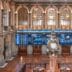 Interior de la Bolsa de valores de Madrid