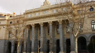 Edificio de la Bolsa de Valores de Madrid