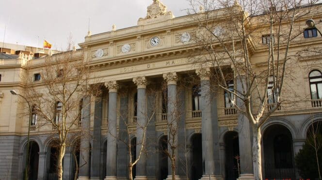 Edificio de la Bolsa de Valores de Madrid