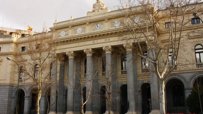 Edificio de la Bolsa de Valores de Madrid