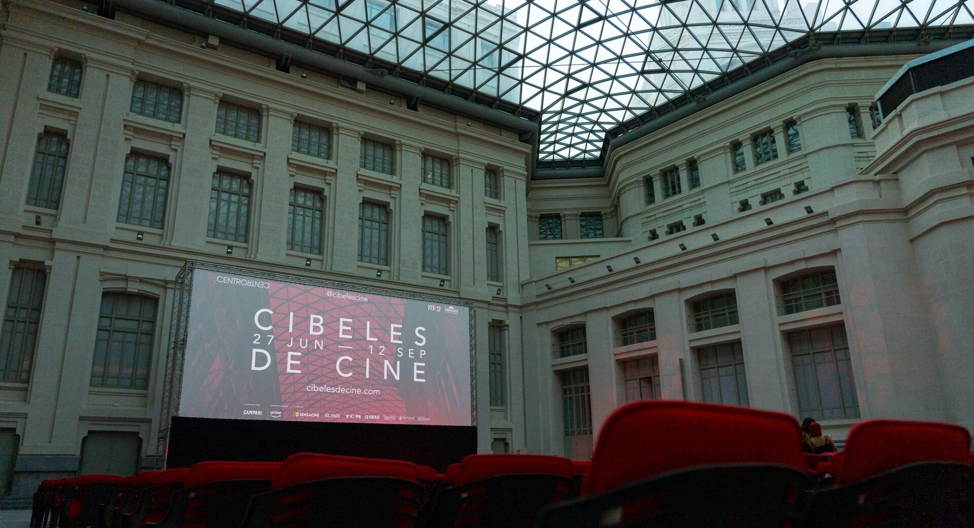 La Galería de Cristal es el escenario de Cibeles de Cine