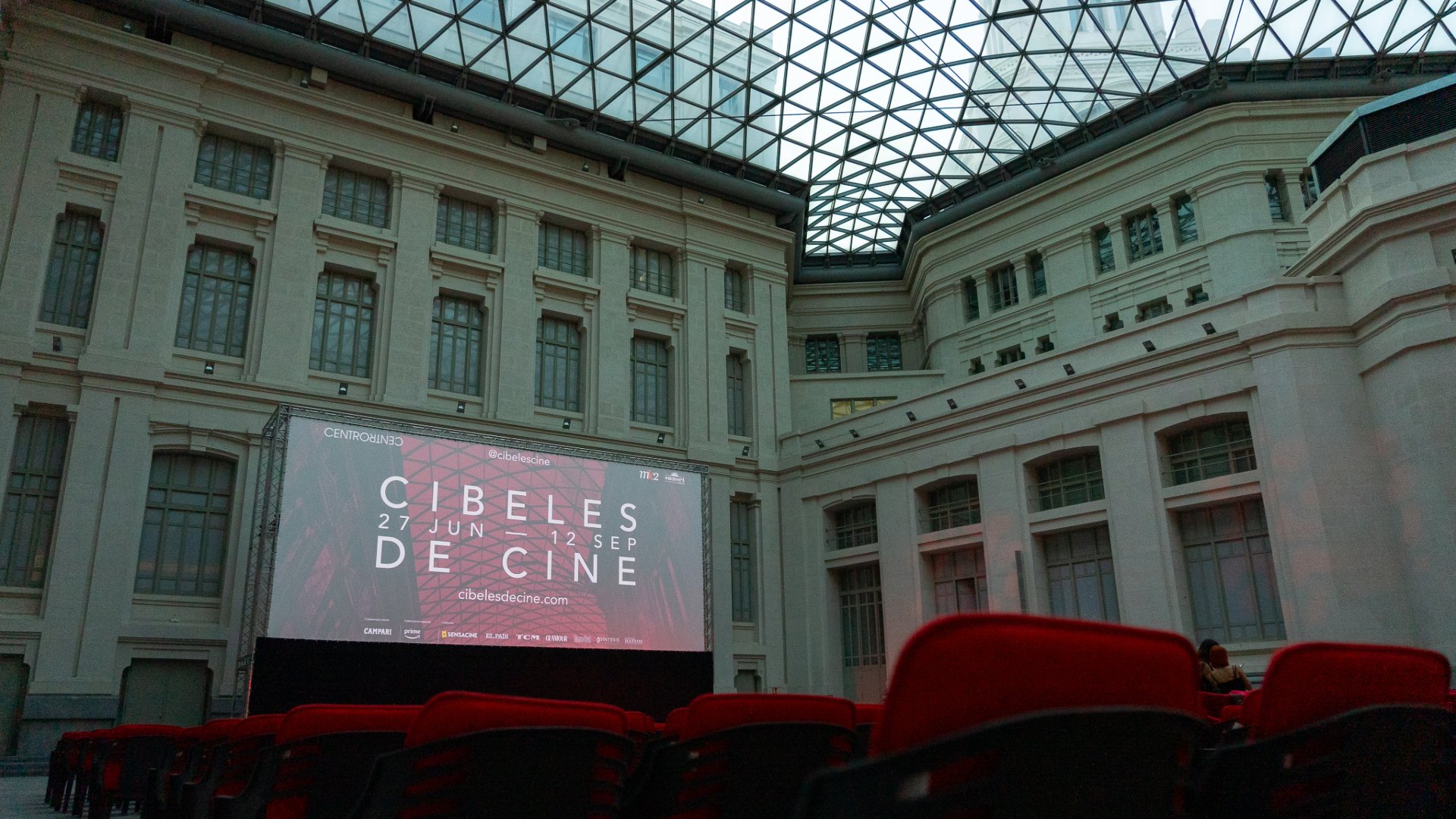 La Galería de Cristal es el escenario de Cibeles de Cine