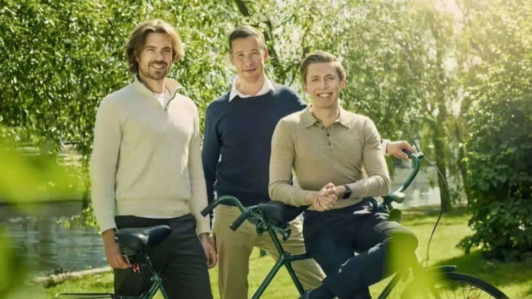 Oliver Astrand, Lukas Saari and Oscar Boldt-Christmas, fundadores de Tandem Health