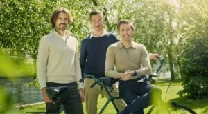 Oliver Astrand, Lukas Saari and Oscar Boldt-Christmas, fundadores de Tandem Health